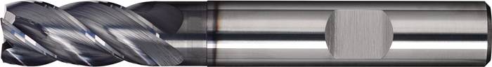 Schaftfräser DIN 6527L INOX HPC D.18mm VHM TiAlN HB Z.4 lang TECWERK