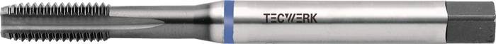 Maschinengewindebohrer DIN 371B VA M3x0,5mm HSS-Co TiCN 6H TECWERK