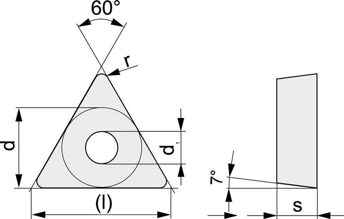 Wendeschneidplatte TCMT110204-M PMK30 Bearb.mittel TECWERK