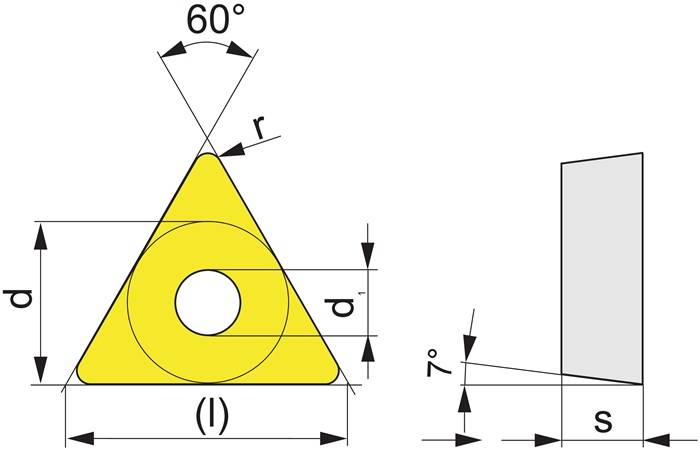 Wendeschneidplatte TCMT16T304-F PMK35 Bearb.Schlicht TECWERK
