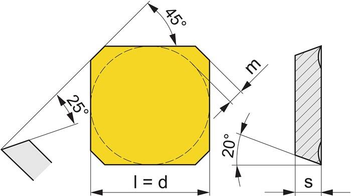 Wendeschneidplatte SEER1204AFSN-R PMK30 Bearb.mittel TECWERK