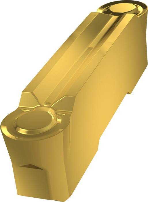 Wendeschneidplatte ISO GL5-D500MMO-MM:G8330 Breite 5mm PVD beschichtet Gold