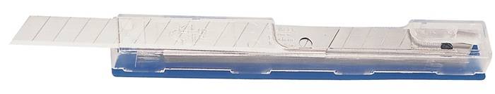 Abbrechklinge L142xB25xS0,7mm 6 Sollbruchstellen 10 St./Spender TECWERK