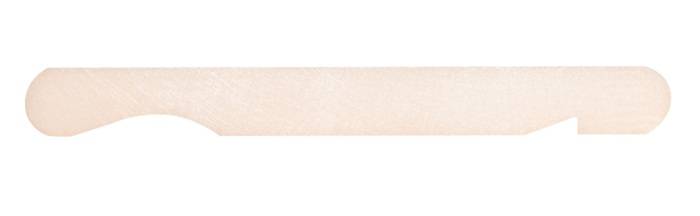 Kl.Klinge,75Grad L.20mm B.35mm Klingen-D.3,2mm Keramik GRATTEC