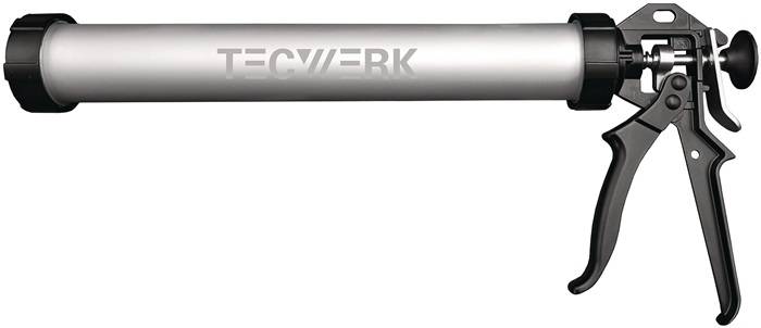 Handfugenpistole Profi geschl.f.310ml Kartuschen/Beutel b.600ml TECWERK