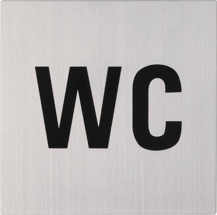 Hinweiszeichen NW-4600-1 VA Farb-Nr.60 B.126mm H.126mm TECWERK