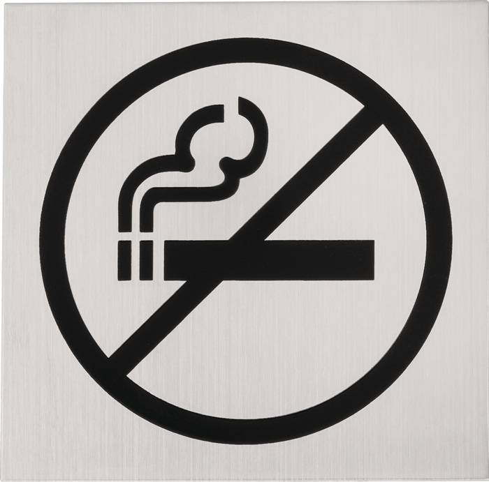 Hinweiszeichen NW-4600-2 VA Farb-Nr.60 B.126mm H.126mm TECWERK