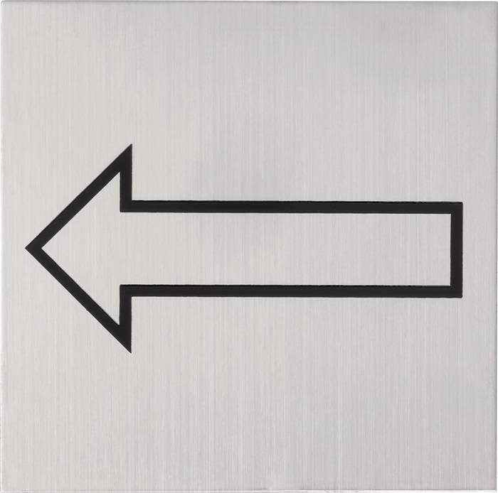 Hinweiszeichen NW-4600-4 VA Farb-Nr.60 B.126mm H.126mm TECWERK