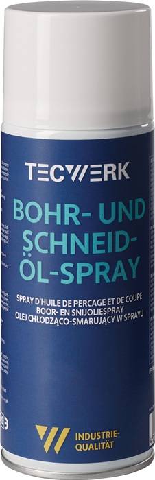 Bohr- u.Schneidölspray 400ml Spraydose TECWERK