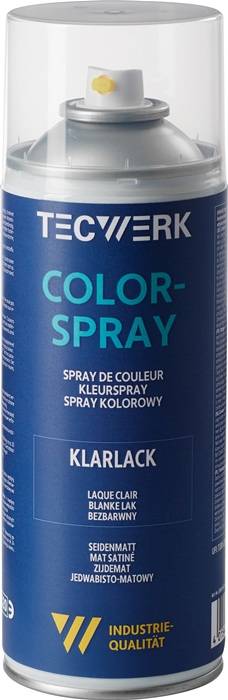 Colorspray klarlack seidenmatt 400ml Spraydose TECWERK