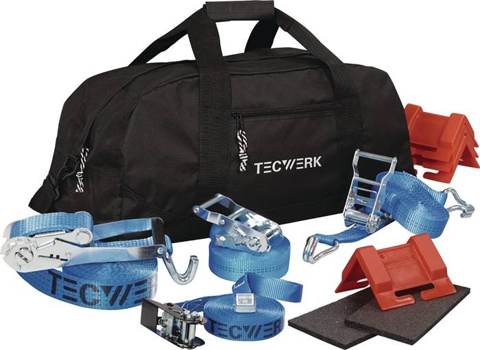 Ladungssicherungsset Profi 28-tlg.Set TECWERK