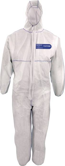 Schutzoverall CoverTex® Gr.L weiß PSA III TECWERK