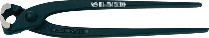 Monierzange L.300mm pol.schwarz lack.TECWERK