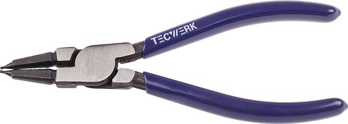 Sicherungsringzange J 3 f.Bohrungen D.40-100mm pol.TECWERK