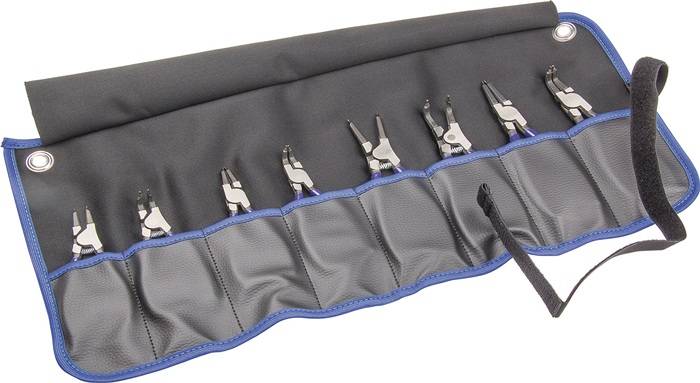 Sicherungsringzangensatz 8-tlg.10-60mm TECWERK