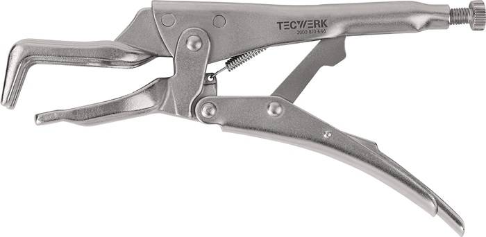 Rohrschweißergripzange Gesamt-L.280mm Spann-W.max.70mm TECWERK