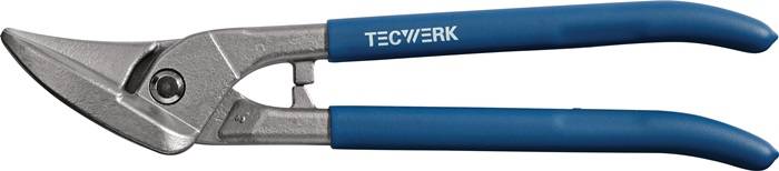 Idealblechschere L.260mm li.STA max.0,8mm VA max.0,45mm TECWERK