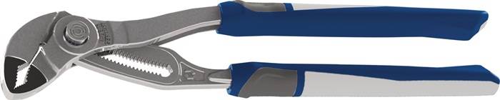 Wasserpumpenzange PRESSplus L.250mm Spann-W.46mm pol.3K-Hülle TECWERK