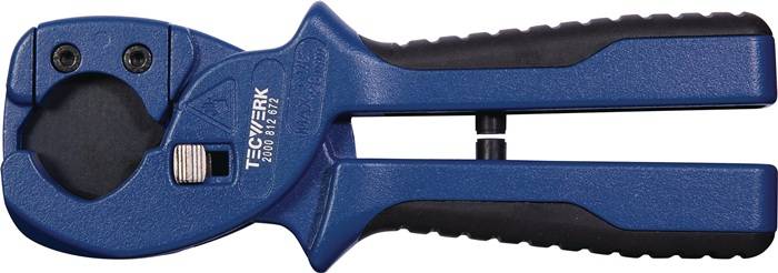 Schlauchschere f.Rohre D.28mm Magnesium-Druckguss TECWERK