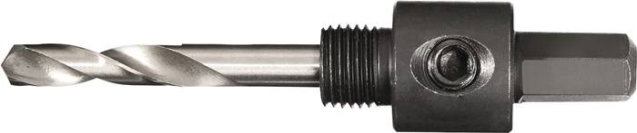 Aufnahmeschaft 6-KT 9,5mm m.Zentrierbohrer Lochsägen 14-30mm TECWERK