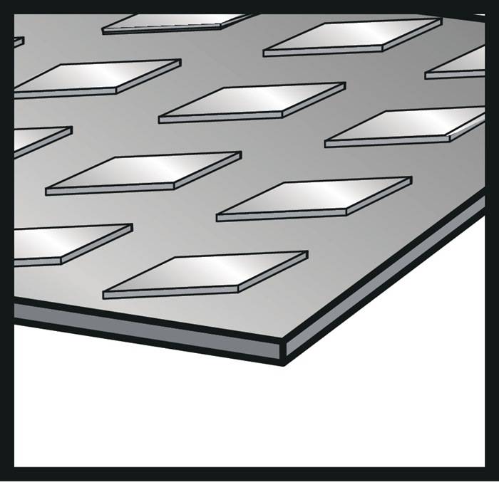 Stichsägeblatt Gesamt-L.76,5mm Zahnt.1,2mm HSS 5 St./Karte TECWERK
