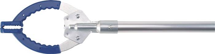 Abfallgreifzange 920mm Alu.m.Ku.-Überzug 0,25kg 65mm TECWERK