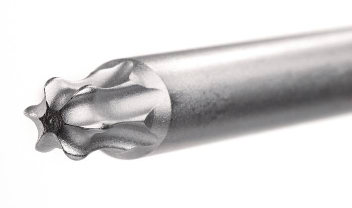 Schraubendreher m.Quergr.T 20x100mm Seitenabtr.TX m.Bohr.TECWERK