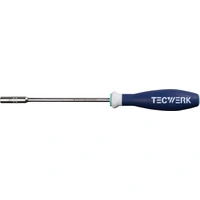 Sechskantsteckschlüssel SW 7mm Klingen-L.125mm Gesamt-L.240mm 3K-Griff TECWERK Sechskantsteckschlüssel SW 7mm Klingen-L.125mm Gesamt-L.240mm 3K-Griff TECWERK