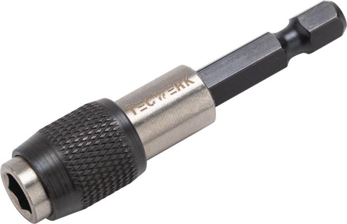 Bithalter 1/4 Zoll F 6,3 1/4 Zoll C 6,3 SWF L.60mm TECWERK