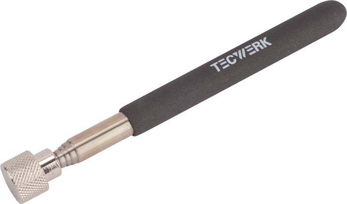 Teleskopmagnetheber Gesamt-L.635mm Magnetkopf-D.12mm Trgf.ca.3,5kg TECWERK