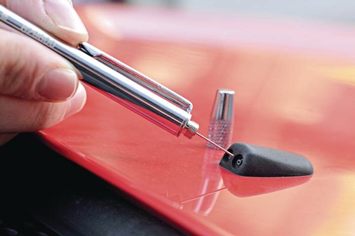 Teleskopmagnetheber L.670mm Magnetkopf-D.6mm Trgf.0,55kg m.Düsennadel TECWERK