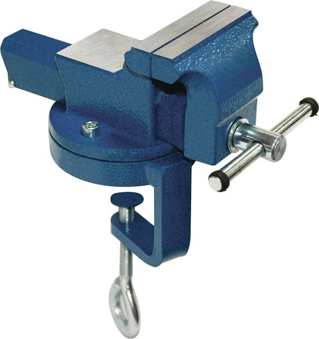 Feinmechanikerschraubstock Backen-B.75mm Spann-W.45mm Sphäroguss TECWERK