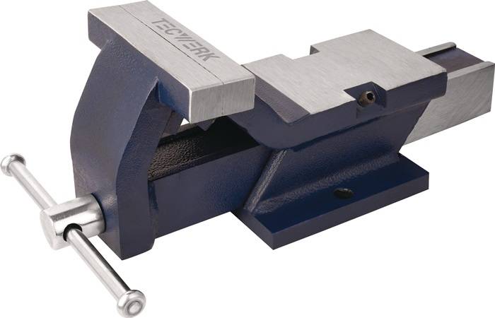 Parallelschraubstock Backen-B.100mm Spann-W.100mm TECWERK