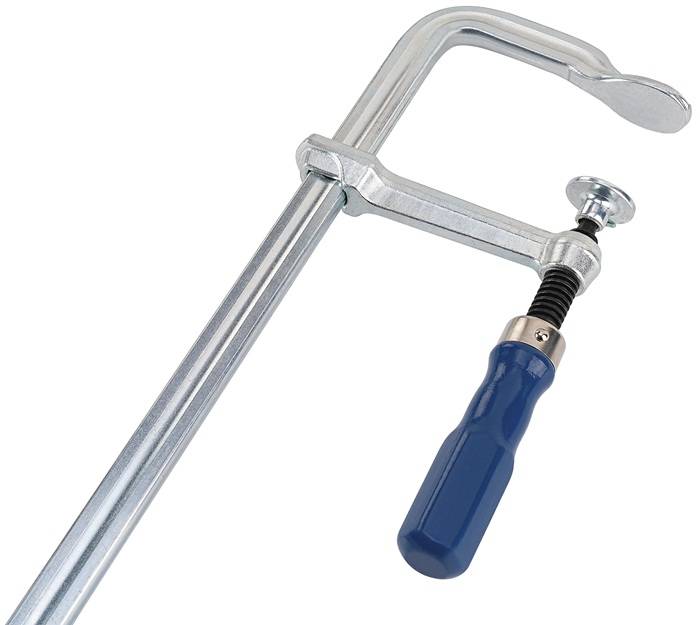 Ganzstahlschraubzwinge Spann-W.120mm A.60mm Holzgr.TECWERK