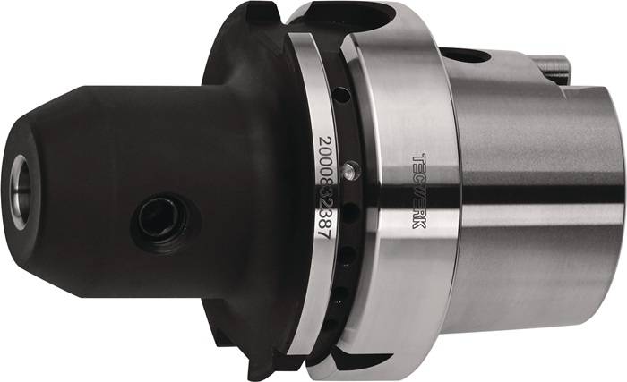 Flächenspannfutter DIN 69893A Weldon Spann-D.10mm HSK-A63 A.-L.100mm TECWERK