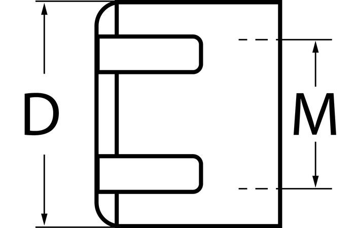 Spannmutter ER 25 D.42mm m.Exzenterring z.Spannzangenfutter ER TECWERK