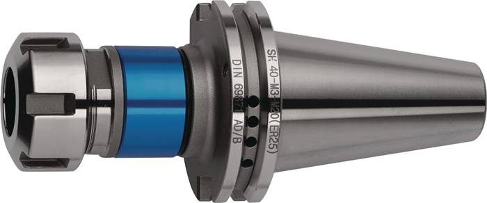 Gewindeschneidfutter Synchron DIN 69871AD/B M3-M27 SK40 A.-L.95mm TECWERK