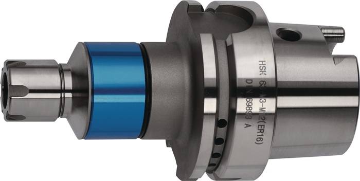 Gewindeschneidfutter Synchron DIN 69893A M3-M12 HSK-A63 A.-L.93mm TECWERK