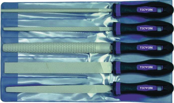 Feilensatz L.200mm Hieb 2 2K-Ergo TECWERK