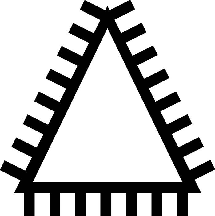 Feilensatz L.200mm Hieb 2 2K-Ergo TECWERK