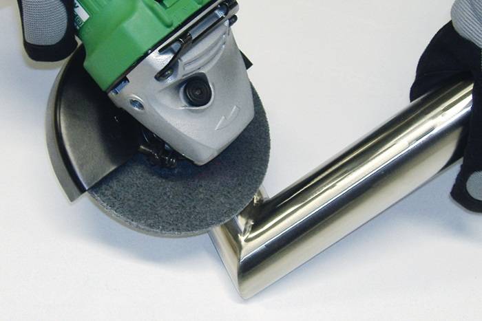 Kehlnahtscheibe D125xB6,3mm Vlies mittel Bohr.22,23mm TECWERK