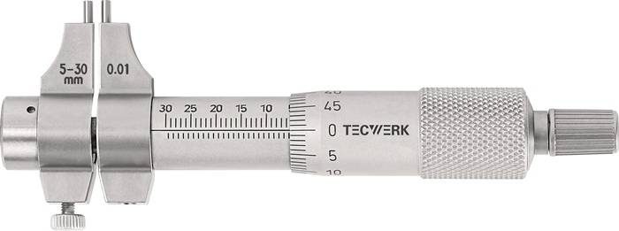 Schnabelinnenmessschraube 5-30mm TECWERK