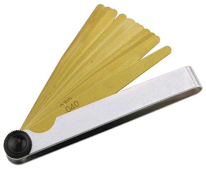 Fühlerlehre Blatt-St.0,05-0,5mm STA L.100mm Bl.8 St.TECWERK