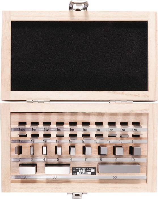 Parallelendmaßsatz Tol.-Kl.1 47tlg.STA TECWERK