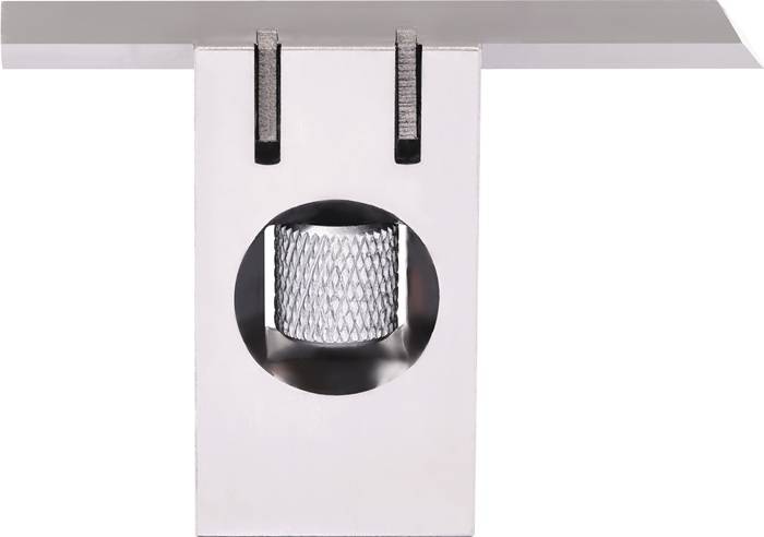 Haarwinkel DIN 875/00 Griff-L.40x22x10mm verstellb.TECWERK