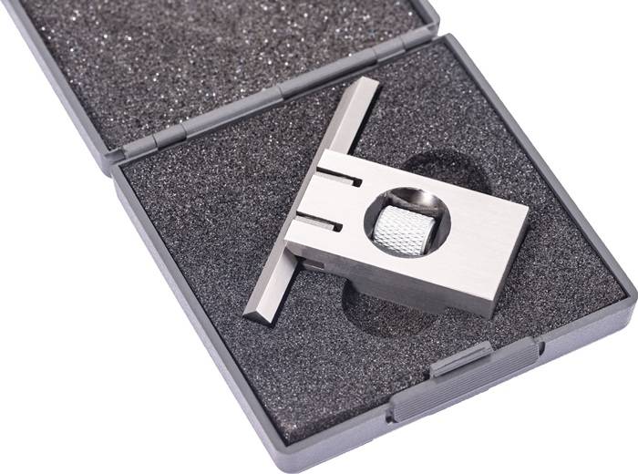 Haarwinkel DIN 875/00 Griff-L.40x22x10mm verstellb.TECWERK