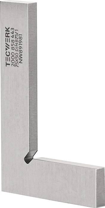 Winkel DIN 875/I Schenkel-L.100x70mm o.Anschlag TECWERK