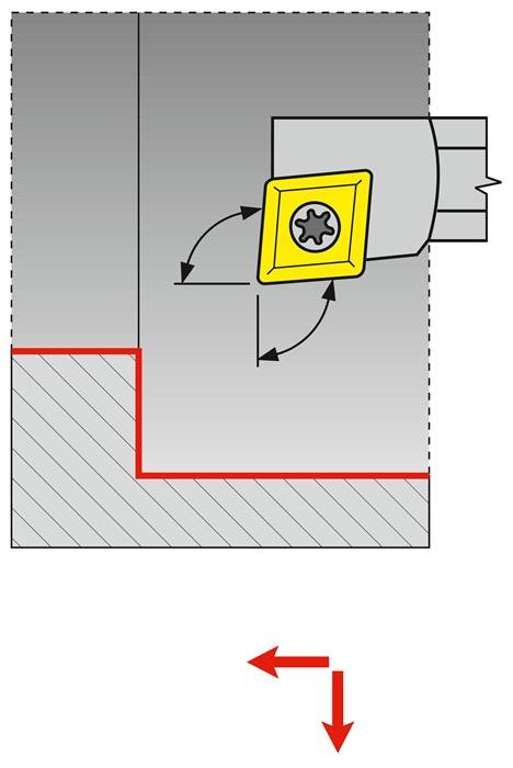 Bohrstange E08K-SCLCR 06 re.VHM m.IK TECWERK