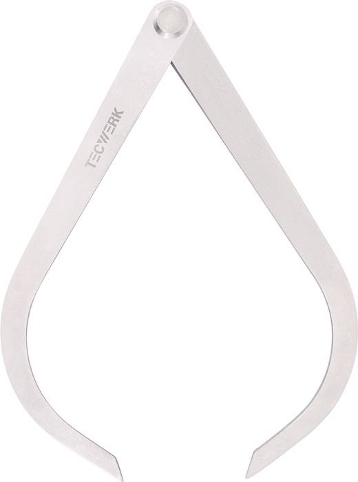 Greifzirkel L.200mm m.Nietscharnier TECWERK