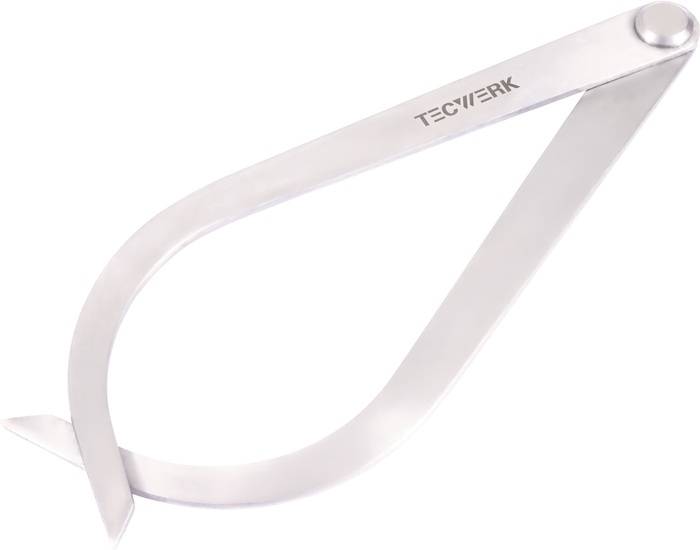 Greifzirkel L.200mm m.Nietscharnier TECWERK